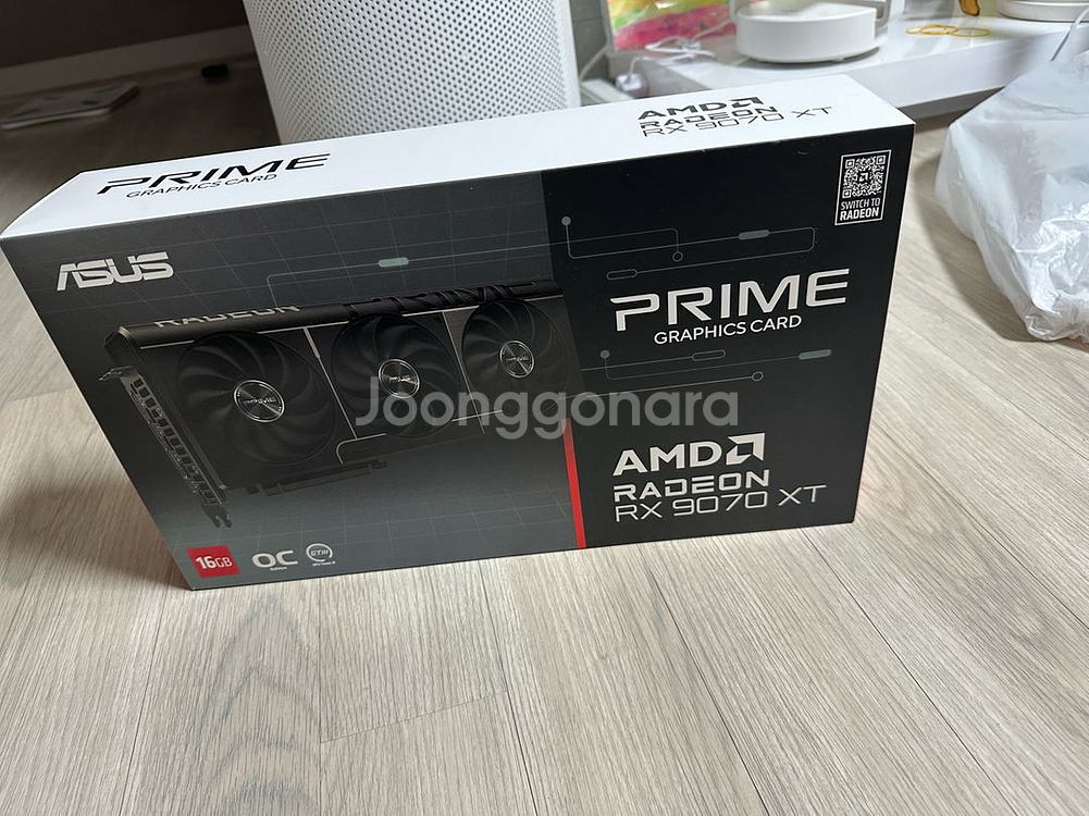 ASUS RX 9070 XT 팝니다 (5070+@교환)--1