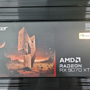 [정품 미개봉] AMD ACER RX9070XT 팝니다