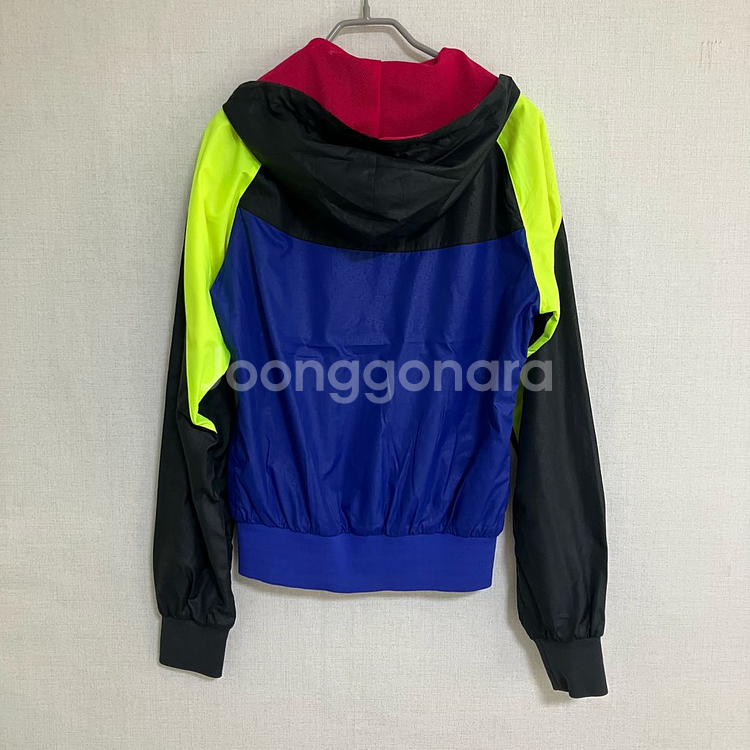 나이키 블루 윈드러너 바람막이 자켓(S)--3