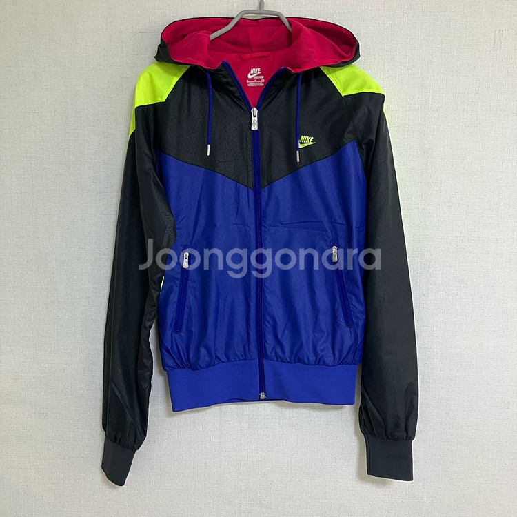 나이키 블루 윈드러너 바람막이 자켓(S)--0