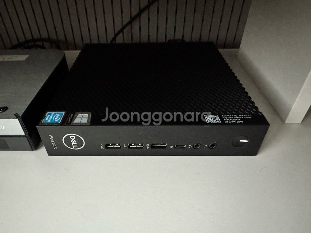 Dell Wyse 5070 미니PC J5005/8GB--0
