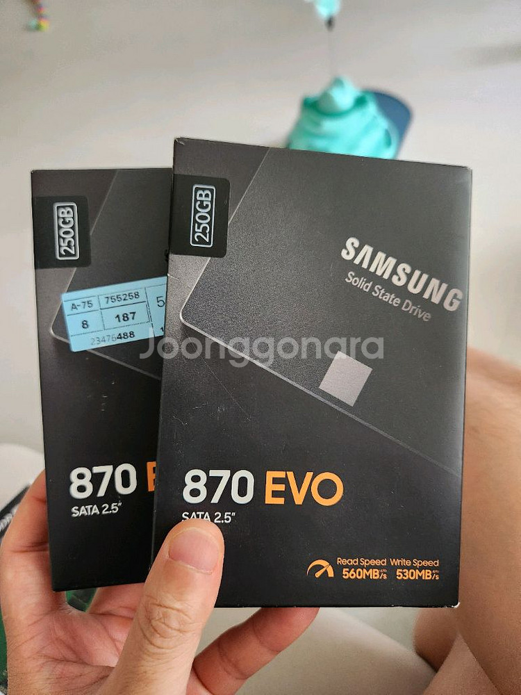 삼성 ssd 250 팝니다--0