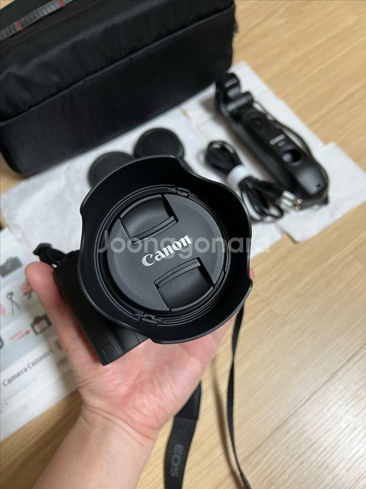 캐논 R50V+14-30 렌즈킷, 풀세트 팝니다--1