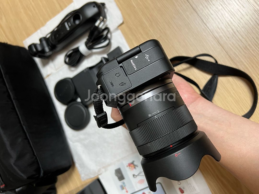 캐논 R50V+14-30 렌즈킷, 풀세트 팝니다--7