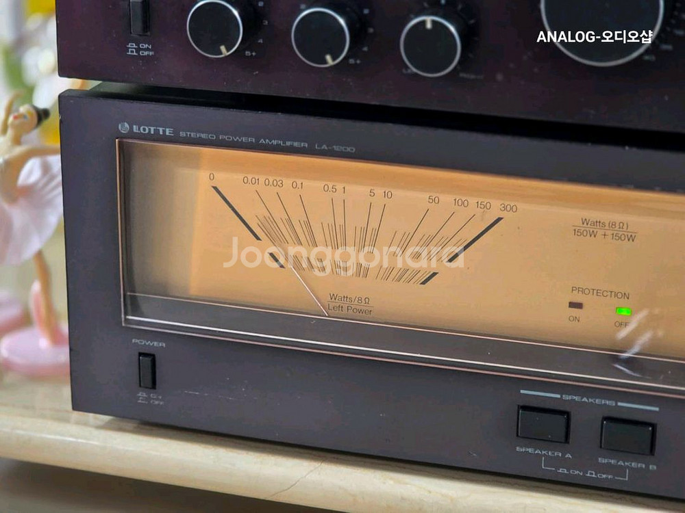 롯데 LA1200 프리파워앰프 세트--8
