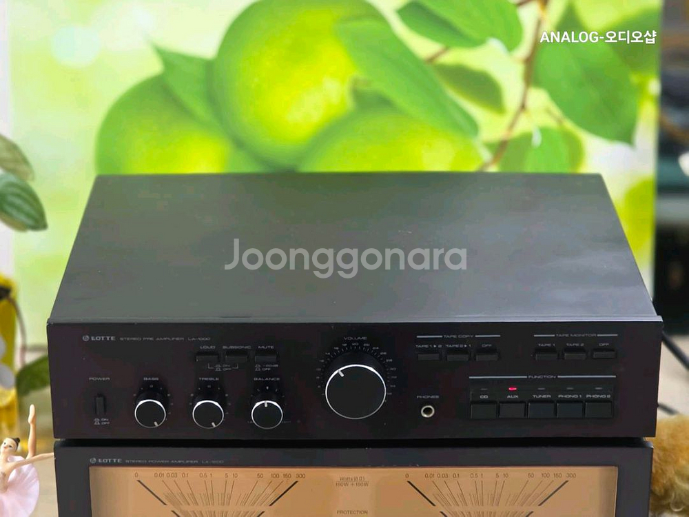 롯데 LA1200 프리파워앰프 세트--7