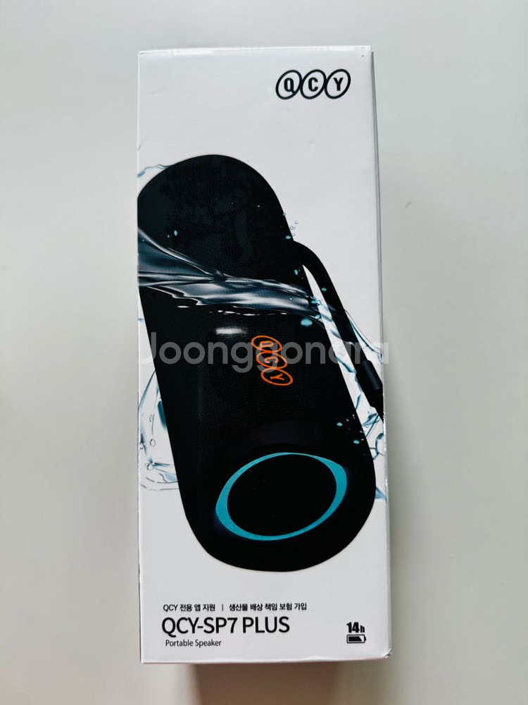 QCY SP7 PLUS 휴대용 블루투스 스피커 미개봉--0