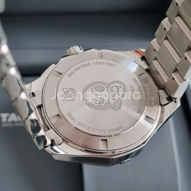 태그호이어 아쿠아레이서 크로노 쿼츠 43mm--7