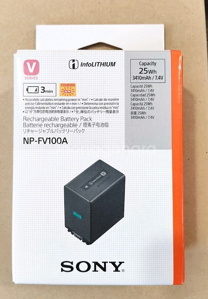 소니 NP-FV100A 배터리/--0