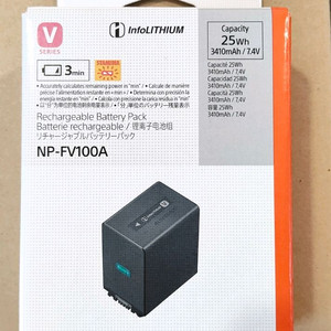 소니 NP-FV100A 배터리/