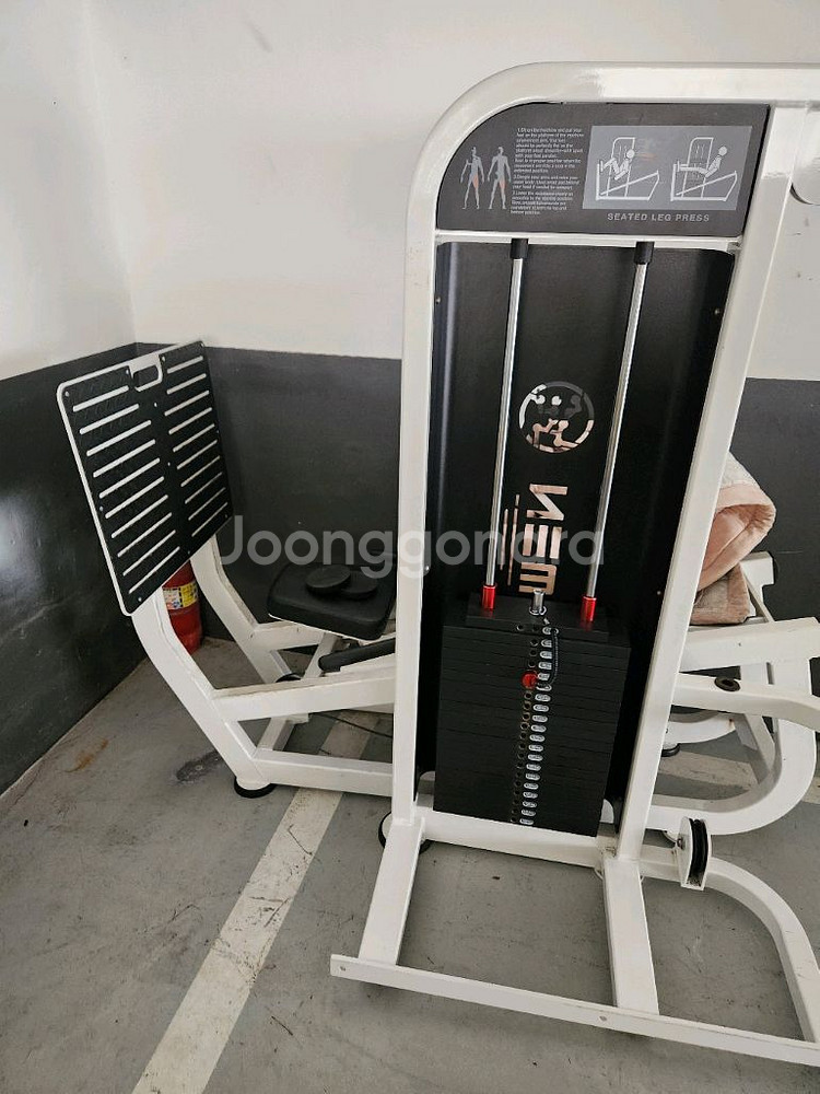 뉴텍 레그프레스--0