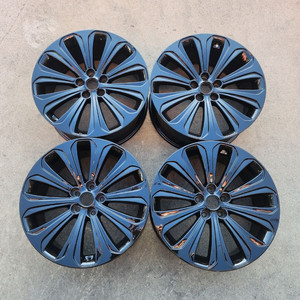 제네시스BH 오란씨 19인치 블랙휠 순정휠 중고휠