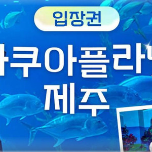 제주 아쿠아리움 아쿠아플라넷 티켓 3장팝니다