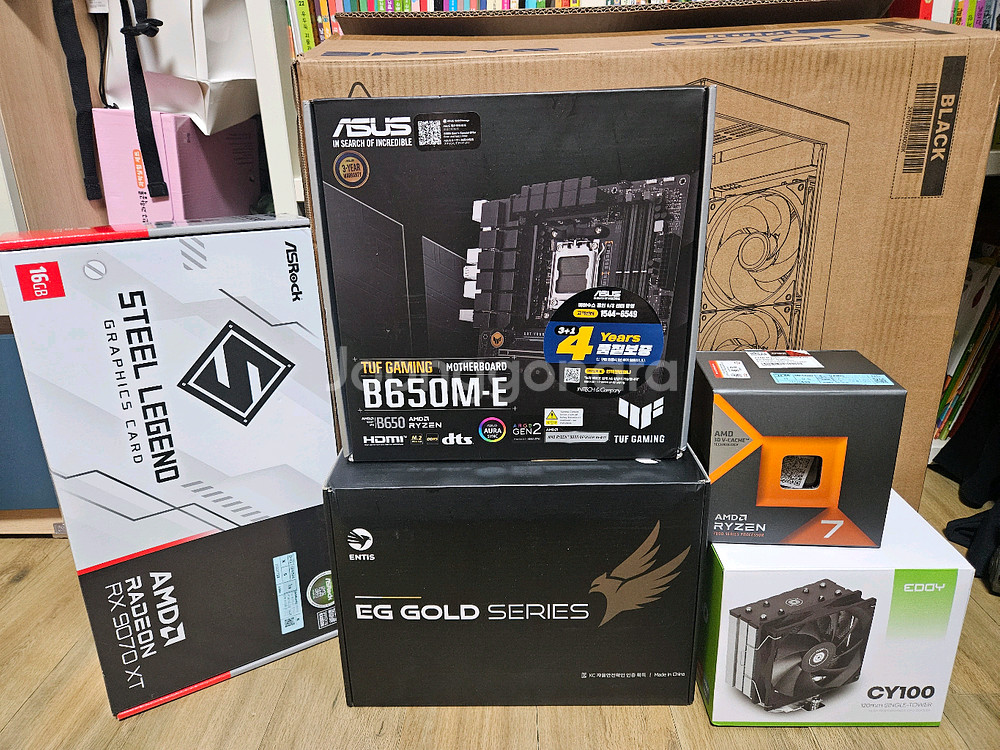 라이젠 7800X3D+RX 9070 XT 게이밍 컴퓨터--7