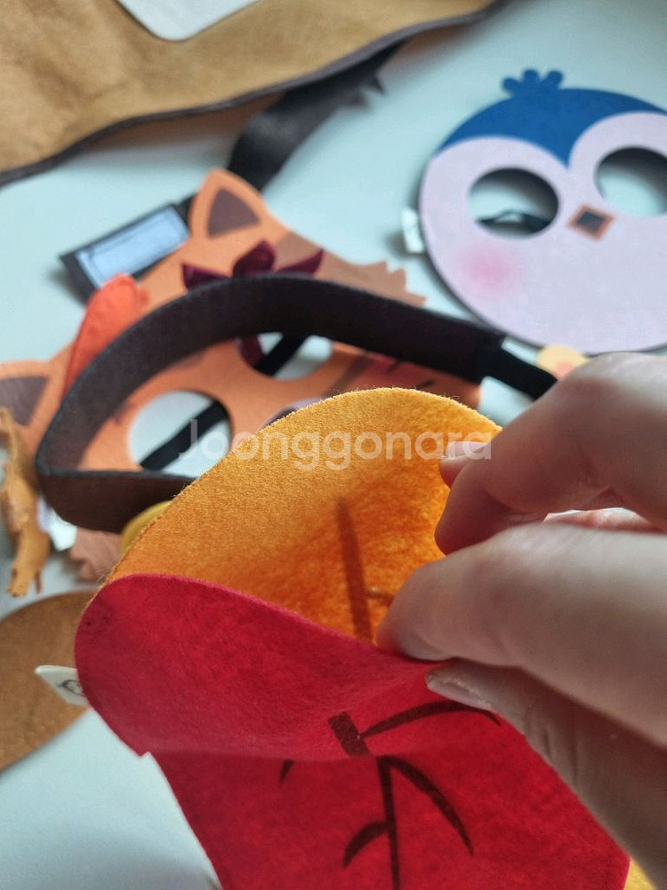 유아 가을 코스튬 놀이 가면놀이 장난감--3