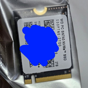미사용 새제품 WD SN740 2TB NVMe 2230