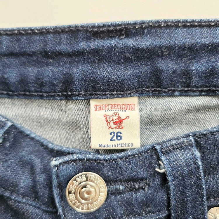 트루릴리전 청바지 부츠컷 스판 사이즈26 R2206--4