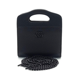 구찌 GG 마몽 탑핸들 체인 카드지갑 (701074)