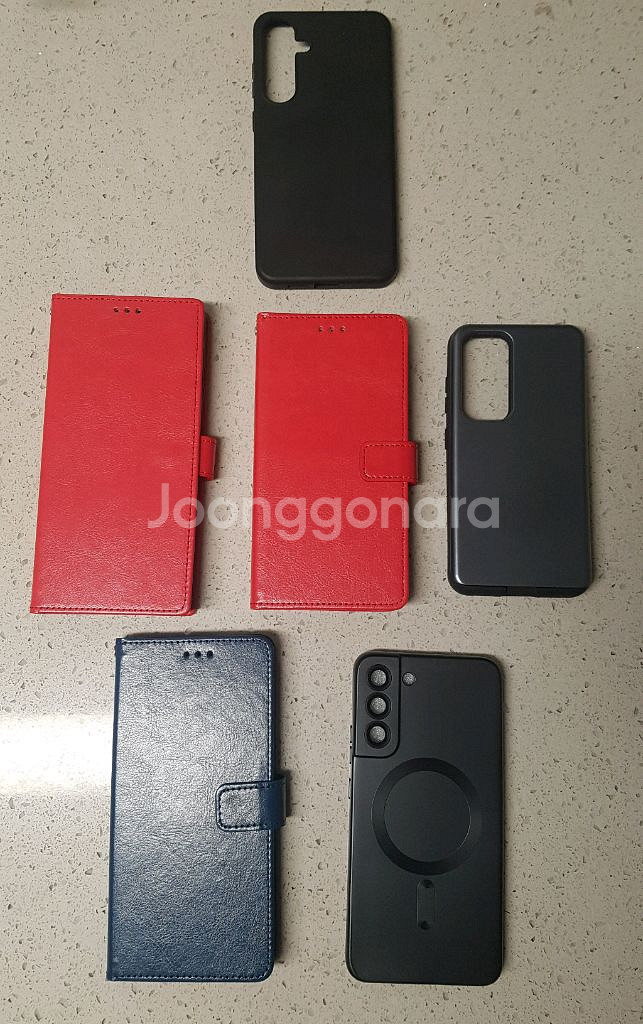 삼성 갤럭시 스마트폰 케이스 지갑케이스 필름 팝니다--0