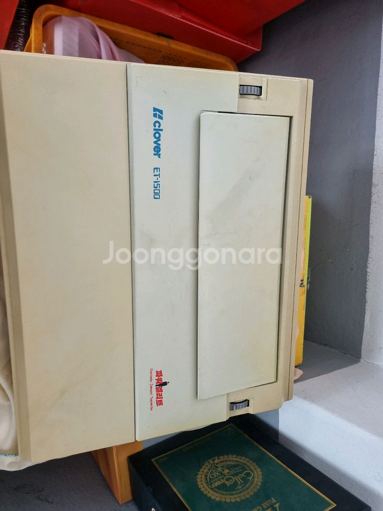 옛날 전자 타자기 clover ET-1500--0