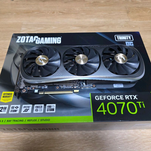(부산)ZOTAC 지포스 RTX 4070 Ti 트리니티