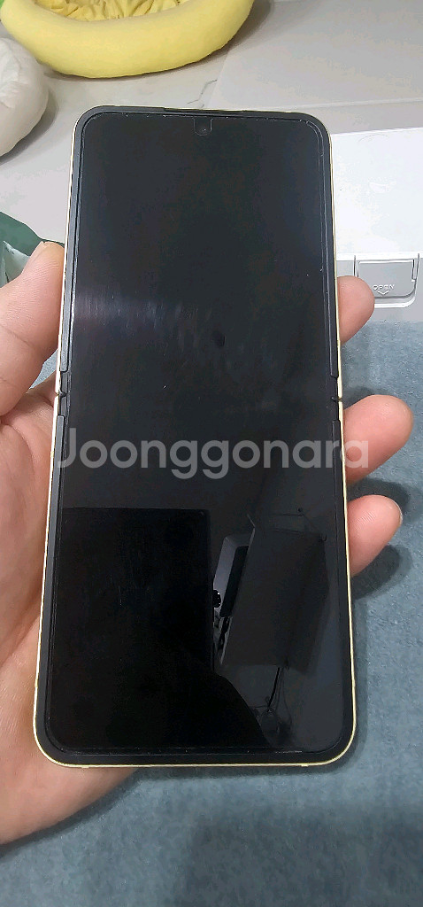 개인 갤럭시z 플립6 256g 옐로우--1