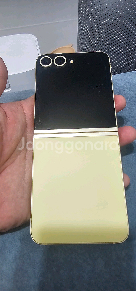 개인 갤럭시z 플립6 256g 옐로우--0