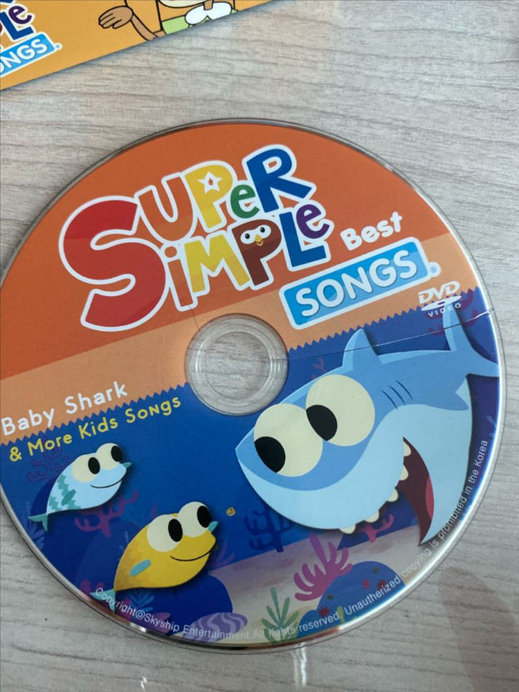 슈퍼심플송 dvd,cd23장--4