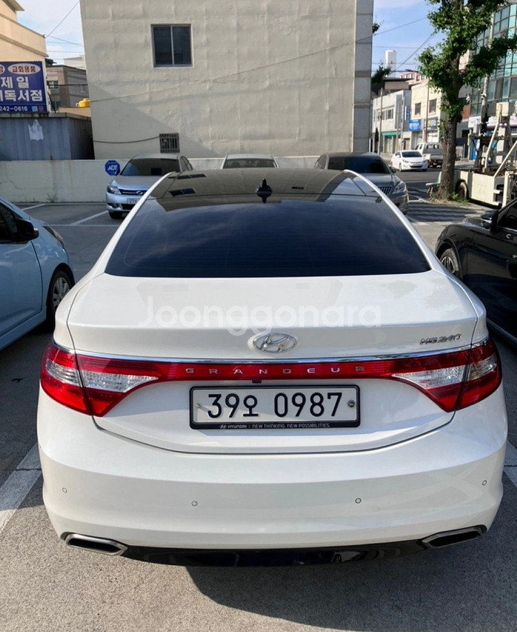 현대 그랜저 HG 2016년식 HG240 모던 차량--2