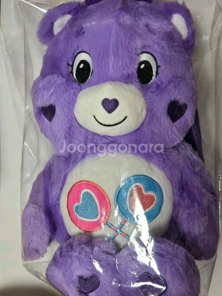 케어베어 뽀양이 숀더쉽 푸들 와사비베어 인형 가방--2