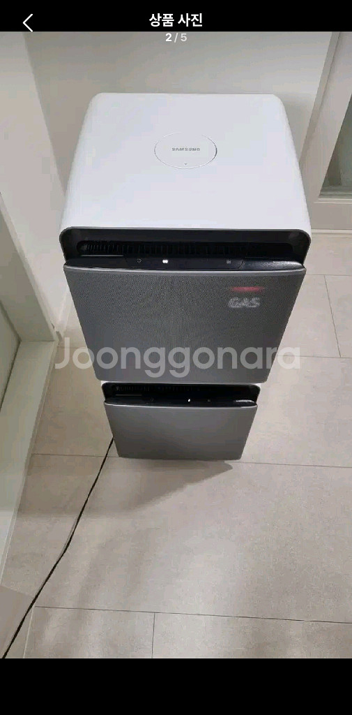 삼성 큐브 무풍 공기청정기 A급. 2개 일괄 판매--1