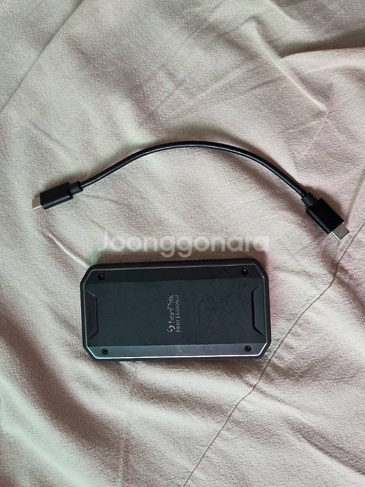 SANDISK 4TB SSD 썬더볼트--0