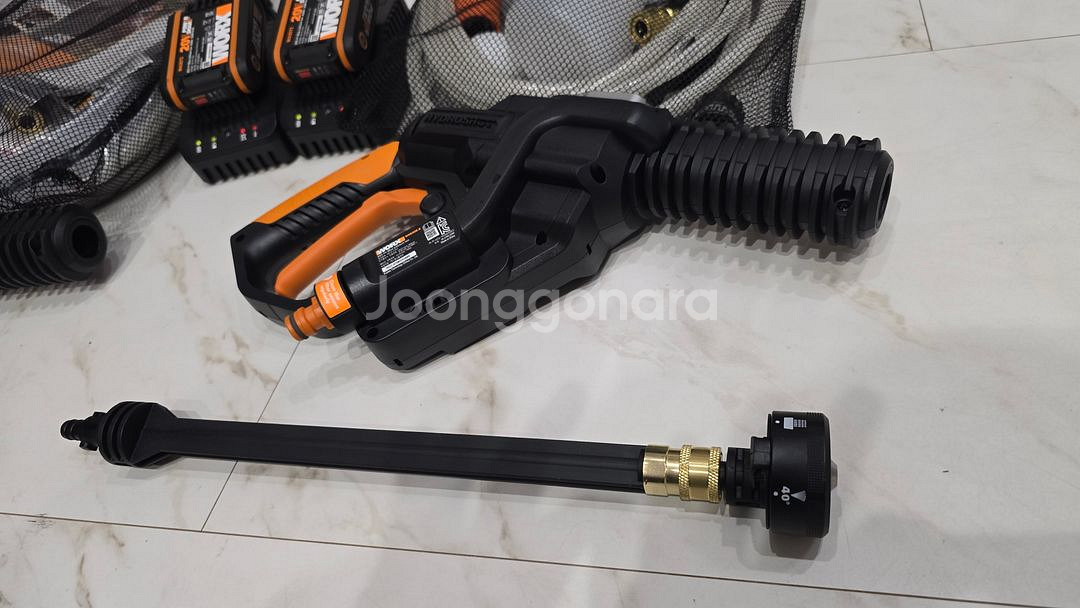 웍스 무선 세차기 WG630E.2 미사용품--1