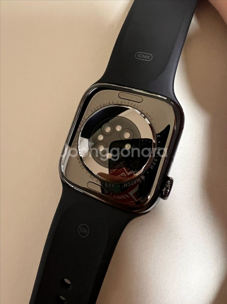 애플워치 시리즈 10 티타늄 슬레이트 42mm--3