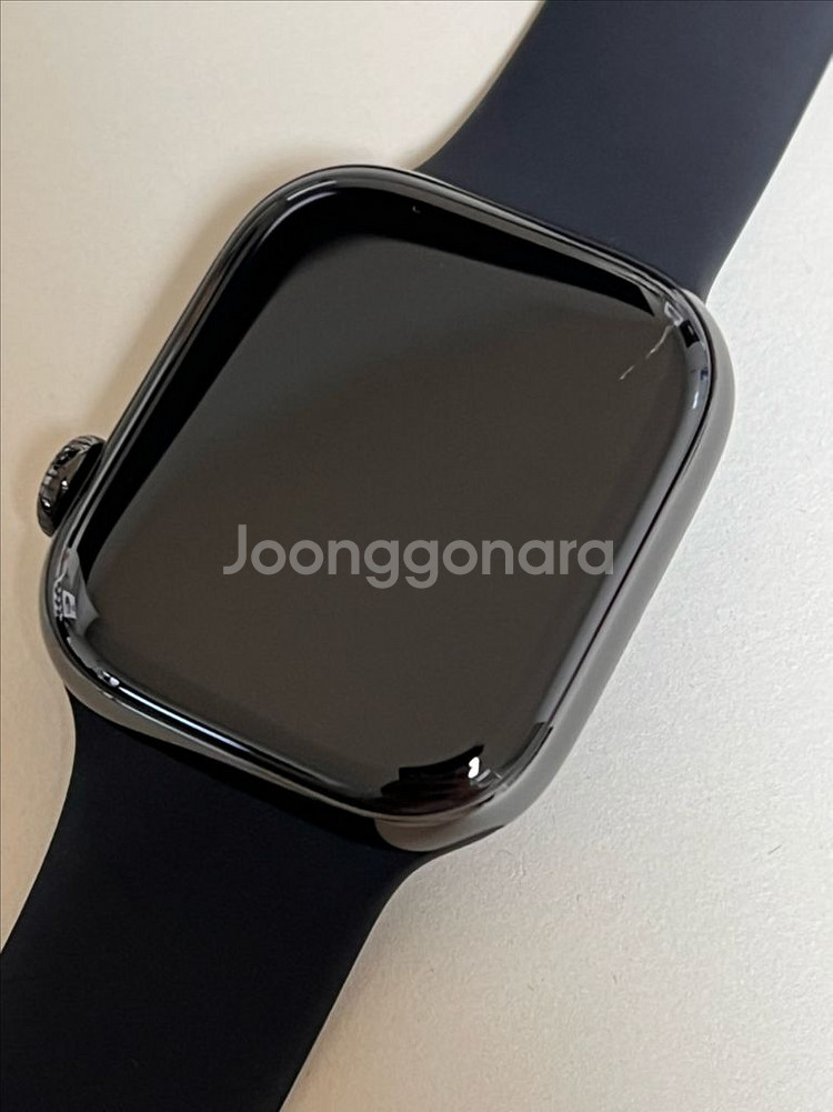 애플워치 시리즈 10 티타늄 슬레이트 42mm--1