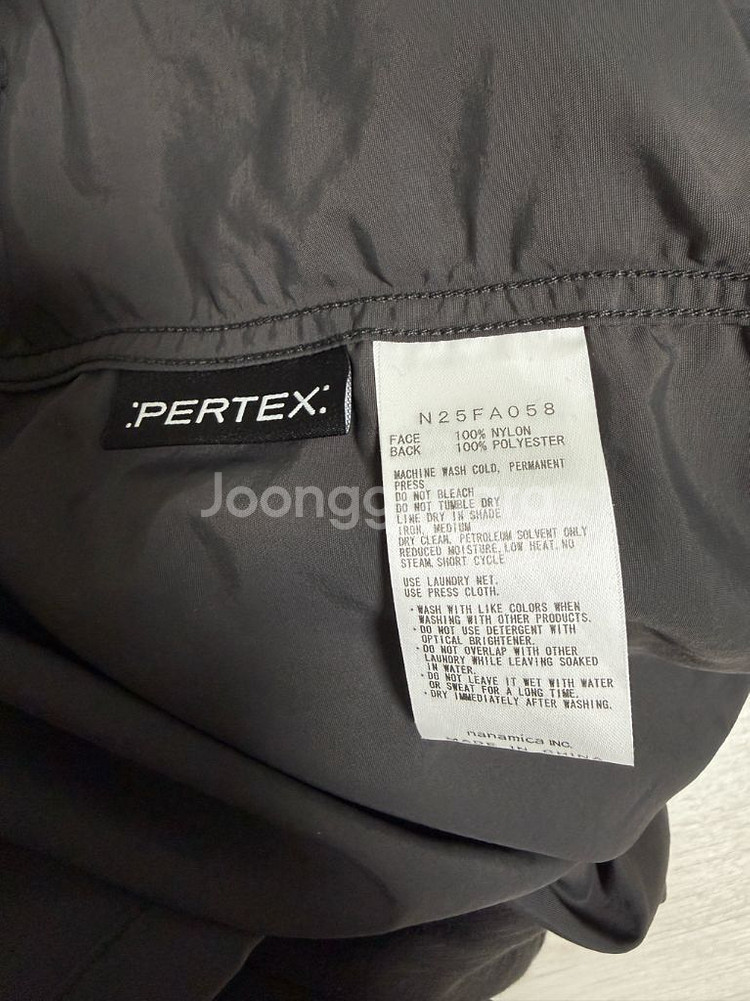 (XL)노스페이스 퍼플라벨 25fw 퍼텍스 코치자켓--5