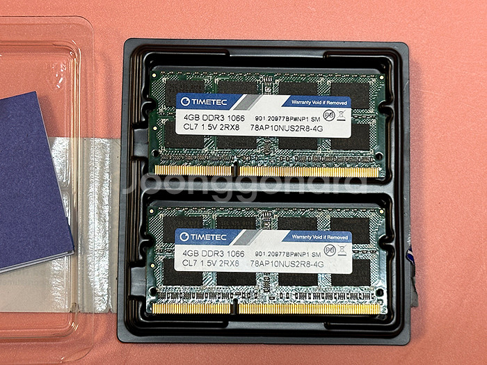타임택 TIMETEC 맥용 메모리 8GB--2
