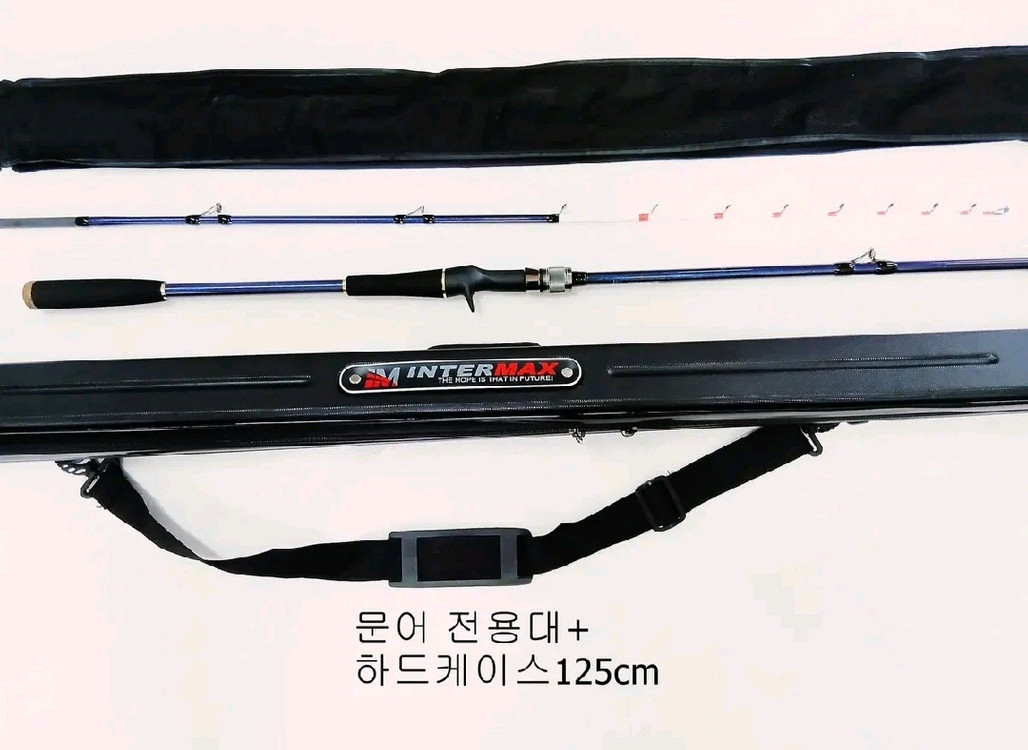 문어전용선상낚시대 B155MH+하드케이스낚시대가방--0
