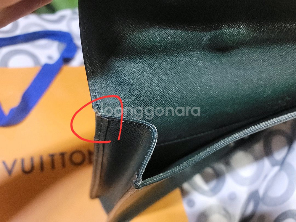 루이비통 정품 가죽 서류 가방 남성용 브리프케이스--8