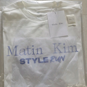 마뗑킴 스타일런 티셔츠 S 미개봉