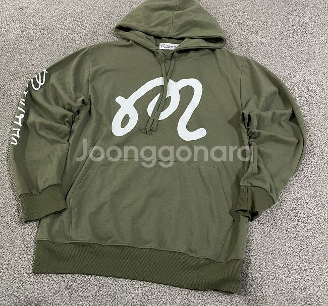 말본 골프 후드티 95~100--0