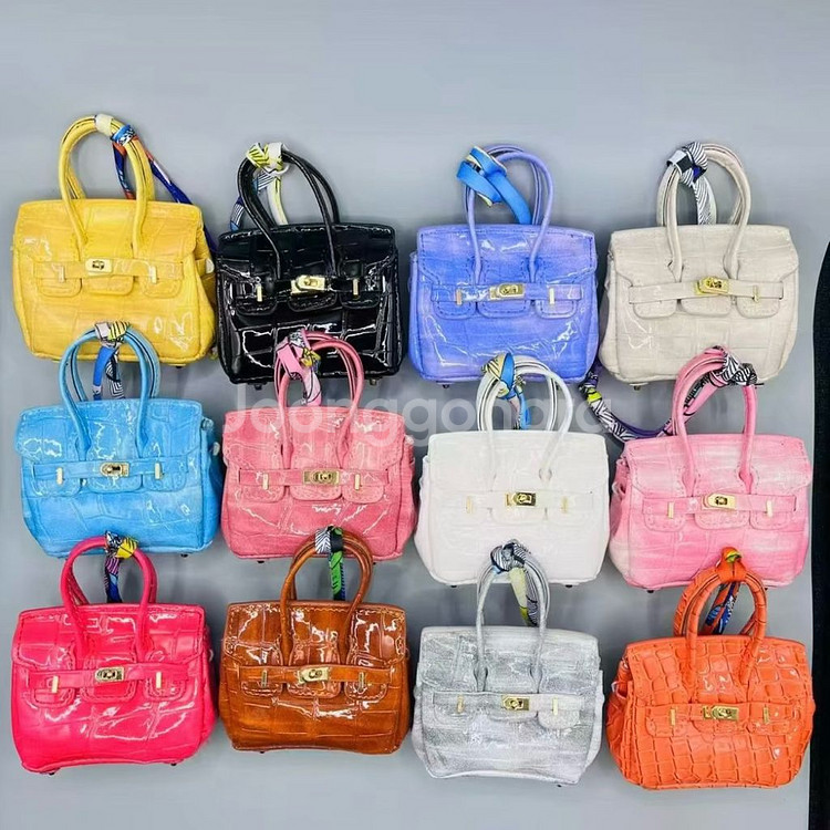 핸드메이드 버킨 미니백 차키 에어팟케이스 강아지 풉백--1