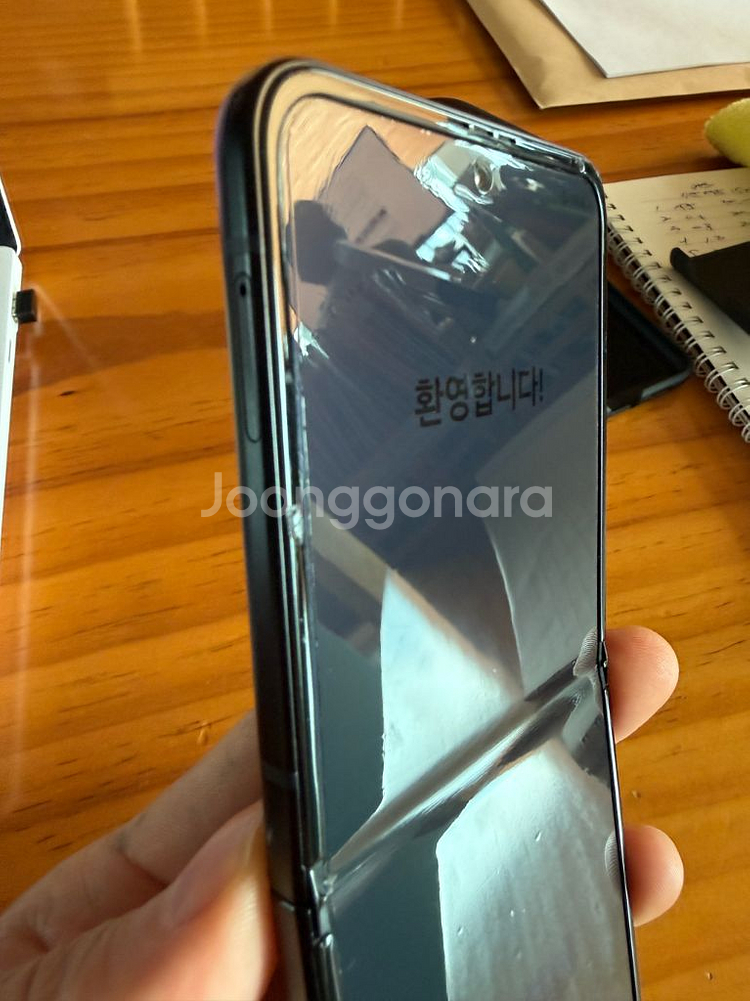 갤럭시 z플립 3 5g 256 블랙--5
