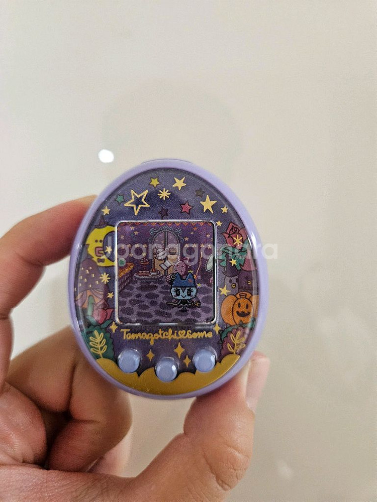 반다이 다마고치 썸 퍼플 (한글판, 미사용)--0