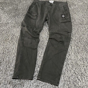 스톤아일랜드 흑청 카고바지 카고팬츠 34인치