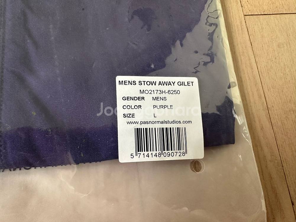 파스노말스튜디오 파노말 질렛 퍼플 L--2