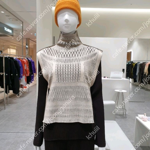 이세이미야케 루센트 니트 탑 겸 베스트