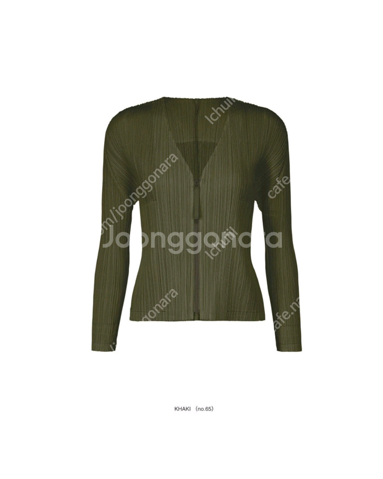 플리츠플리즈 집업 자켓,가디건--4