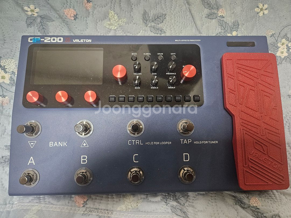 일렉기타 멀티이펙터 gp200x 팝니다--1