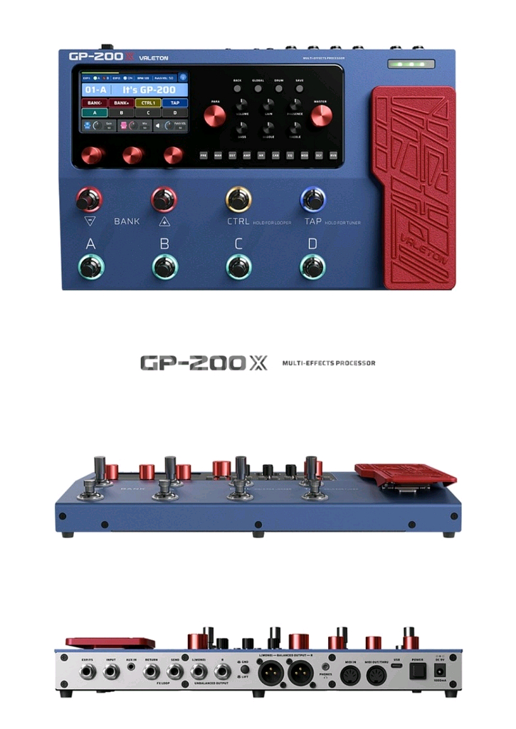 일렉기타 멀티이펙터 gp200x 팝니다--2